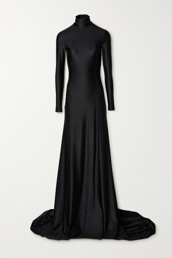 Turtleneck Gown Dress | ShopStyle