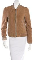 Thumbnail for your product : Burberry Suede Leather Jacket