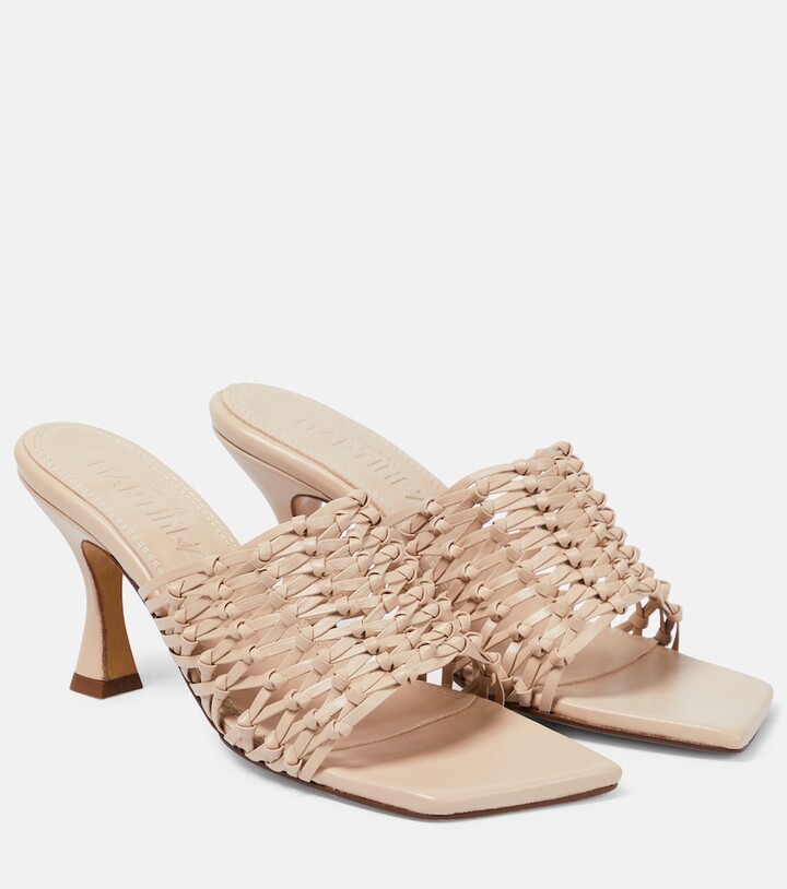 Souliers Martinez Cabo leather mules