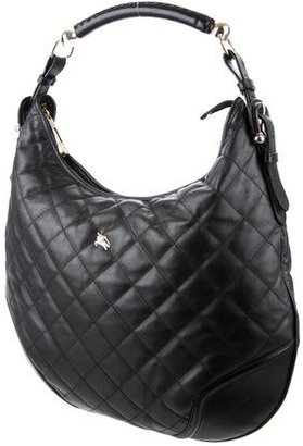 Burberry Hoxton Quilted Hobo