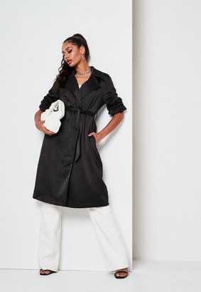 belted duster coat