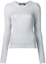 Thumbnail for your product : Jeremy Scott metallic ribbed jumper