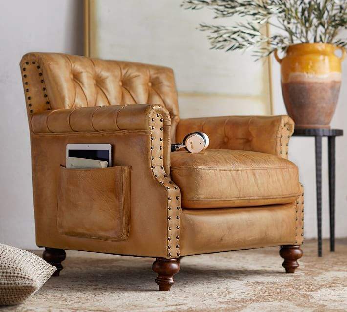 Pottery Barn Living Room Chairs Shopstyle