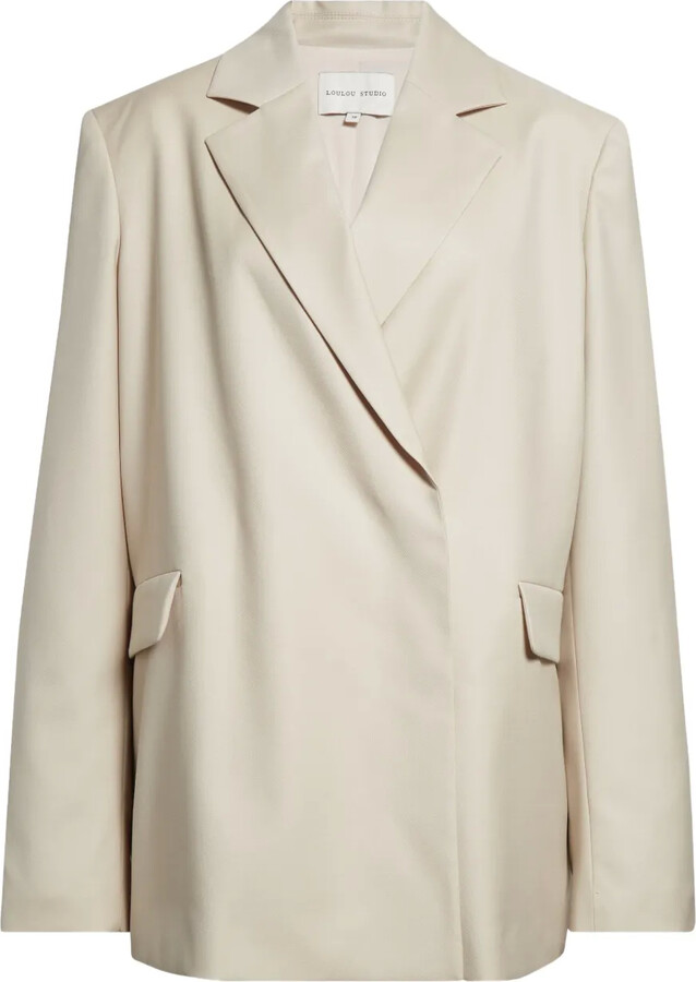 LouLou de Saison Notched-Lapel Blazer
