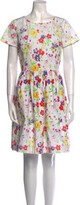 Floral Print Mini Dress 