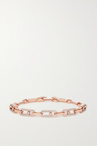 Thumbnail for your product : Messika Move Uno 18-karat Rose Gold Diamond Bracelet - one size