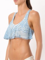 Thumbnail for your product : Track & Field Cropped Bikini Top