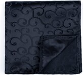 Thumbnail for your product : Abel & Burke Silver Royal Swirl Wedding Pocket Square #AB-TPH1001/5