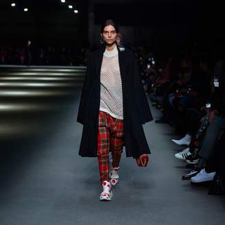 Burberry Tailored Doeskin Wool Cape