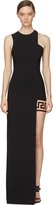 Thumbnail for your product : Versus Black Woven Extend Anthony Vaccarello Edition Dress