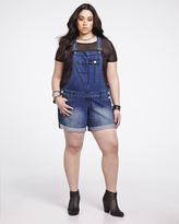 Thumbnail for your product : Addition Elle Denim Short Overalls