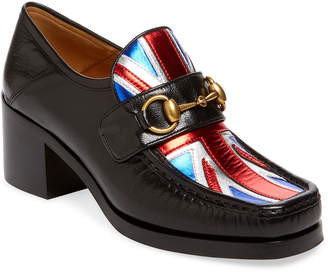Gucci Leather Slip-On Loafer