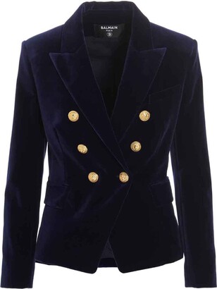 Balmain Velvet Blazer Jacket