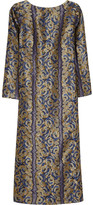 Thumbnail for your product : Suno Metallic floral-jacquard gown