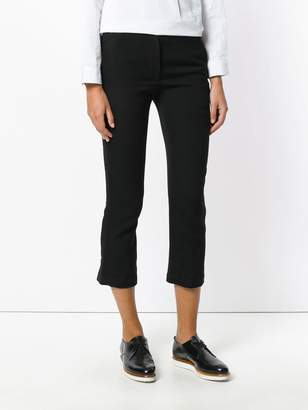 Ann Demeulemeester cropped button trousers