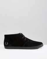 Thumbnail for your product : Fred Perry Byron Mid Suede Sneakers