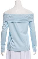 Thumbnail for your product : Tibi Off-The-Shoulder Long Sleeve Top
