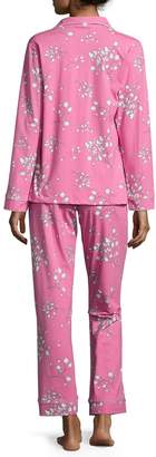 BedHead Bouquet-Print Pajama Set, Pink Flower