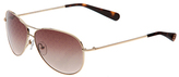 Thumbnail for your product : Tory Burch Aviator Sunglasses - Gold