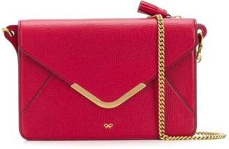 Anya Hindmarch Postbox wallet on chain