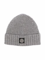 Thumbnail for your product : Stone Island Junior Ribbed-Knit Beanie
