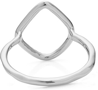 Monica Vinader Riva Diamond Hoop Ring