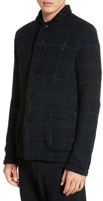 TOMORROWLAND Men's Wool Blend Knit Sportcoat