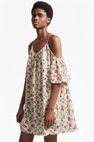 Thumbnail for your product : French Connection Anastasia Ditsy Cold Shoulder Dress
