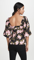 Thumbnail for your product : WAYF Aberdine Puff Sleeve Top
