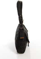 Thumbnail for your product : Fendi Brown Canvas Shoulder Handbag Size Small