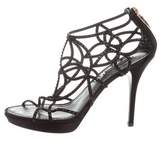 Thumbnail for your product : Louis Vuitton Strass Cage Sandals