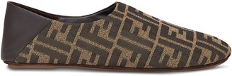 Fendi FF-print loafers - ShopStyle