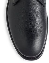 Thumbnail for your product : Ferragamo Stefano Pebbled Leather Oxfords