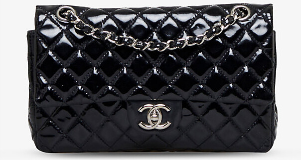 Chanel Black Patent Bags