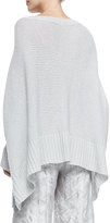 Thumbnail for your product : Donna Karan Oversized V-Neck Poncho Sweater