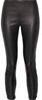 Thumbnail for your product : Haider Ackermann Lace-Up Leather Leggings