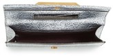 Thumbnail for your product : Brian Atwood 'Ingrid' Metallic Leather Clutch