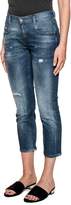 Thumbnail for your product : Diesel Dark Blue Belthy Ankle Denim Jeans