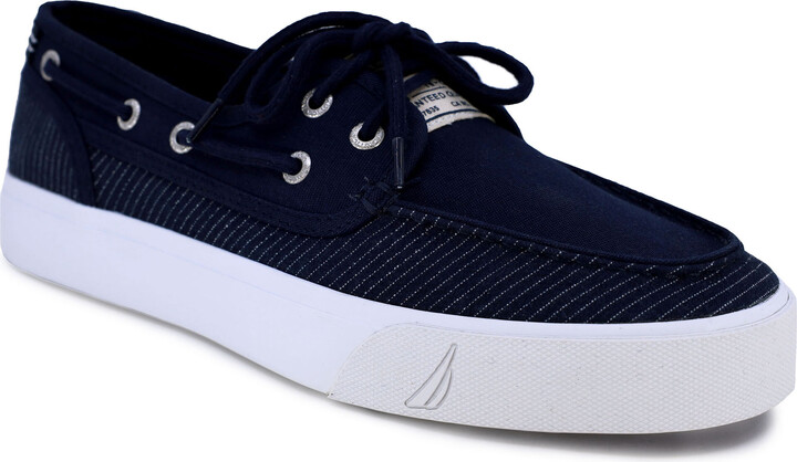 Boat shoes for men resort casual attire.
