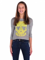 Thumbnail for your product : Vintage Havana Kids Sweater with Yellow Skull
