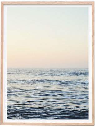 41 Orchard Calm Ocean Framed Print, Black Frame 45x60cm