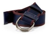 Thumbnail for your product : Prada Bicolor Webbed D-Ring Belt