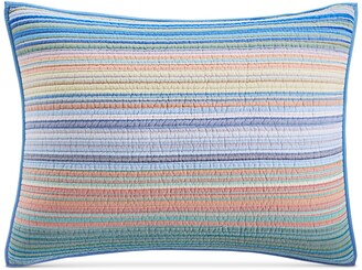 Martha Stewart Collection Hello Sunshine Yarn Dye Striped Sham, Standard,  Created for Macy's - ShopStyle