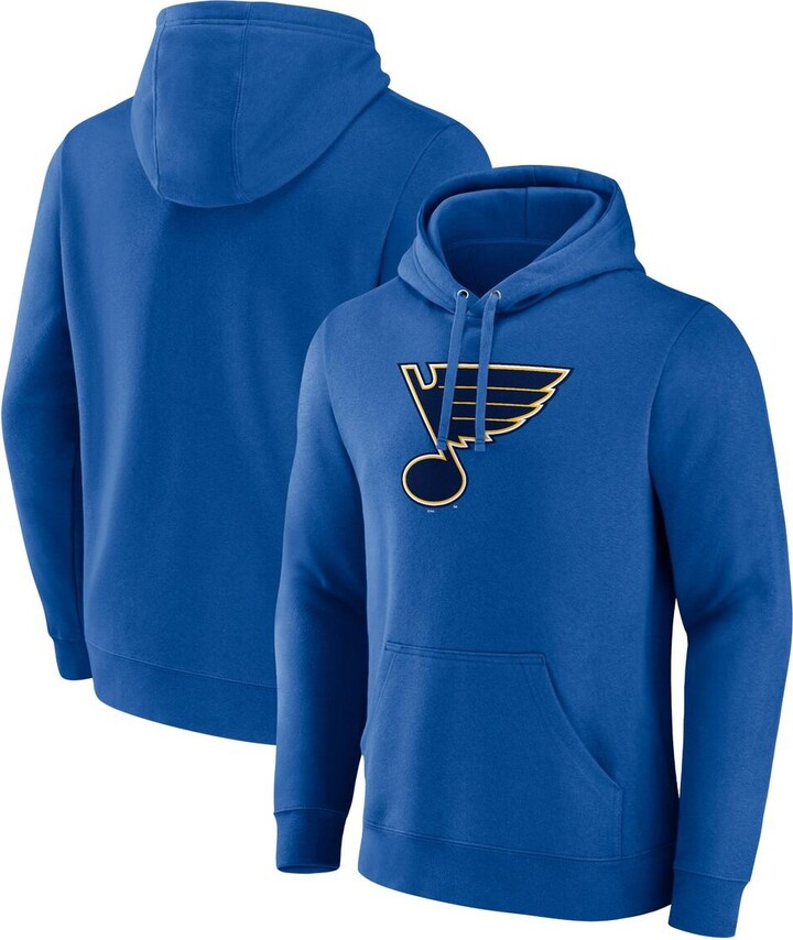 Fanatics Men's Branded Blue St. Louis Blues Primary Logo Pullover Hoodie -  ShopStyle
