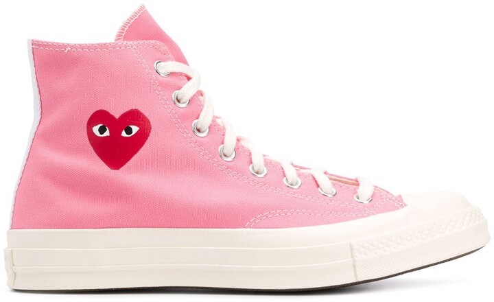 Womens Pink High Top Converse | ShopStyle