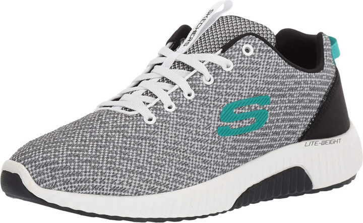 Skechers Men's Paxmen Wildespell 52519WBK270 White Black Casual Shoes GBNC1139