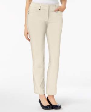 JM Collection Regular Length Curvy-Fit Pants, Created for Macy's