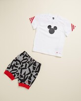 Thumbnail for your product : adidas Boy's Grey Shorts - Disney Mickey Mouse Summer Set - Babies