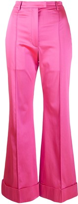 House of Holland Tailored Satin Trousers