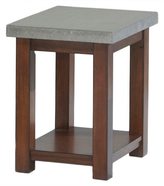 Thumbnail for your product : Progressive Cascade Nutmeg Birch/ Cement Chairside Table